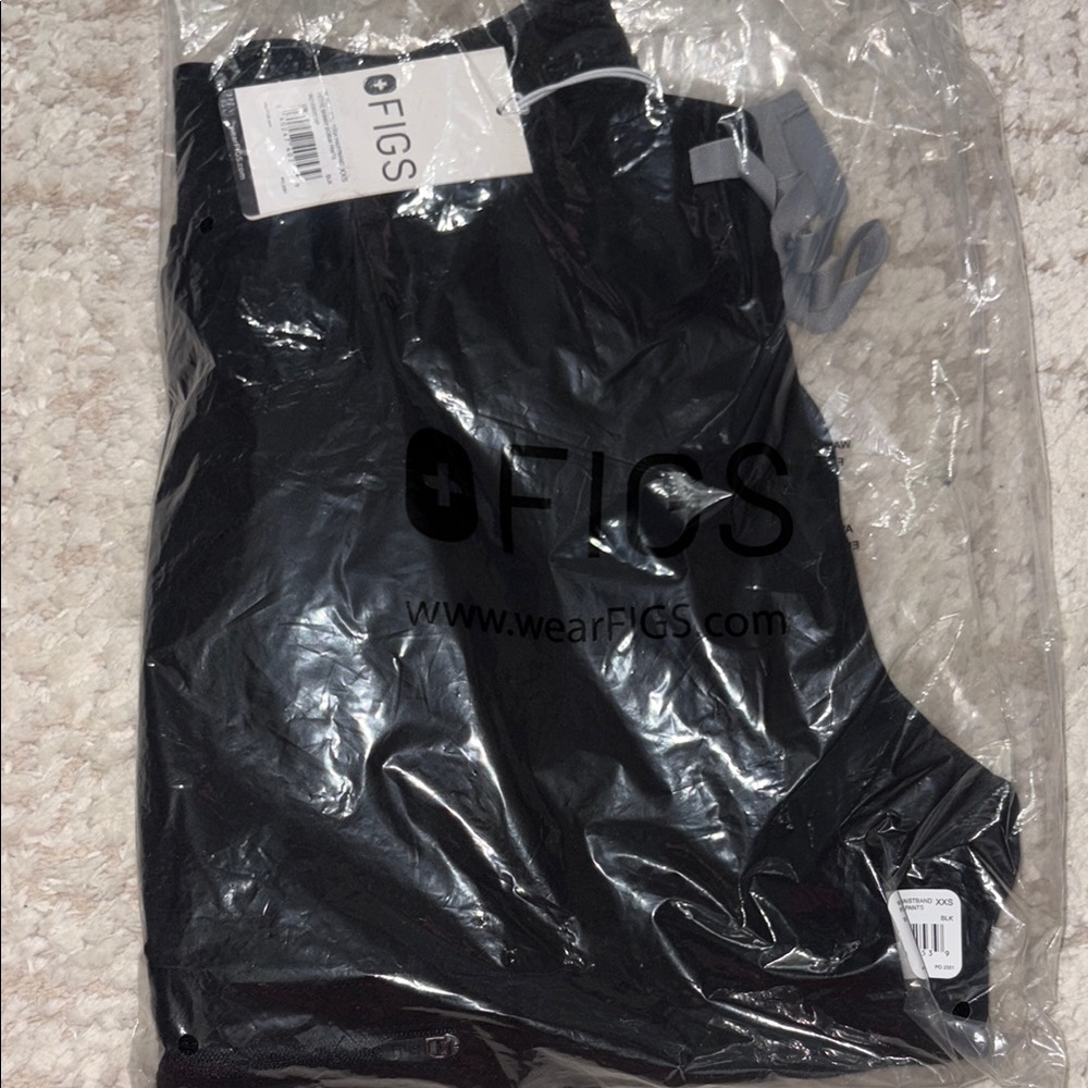 Figs Black Skinny Pants